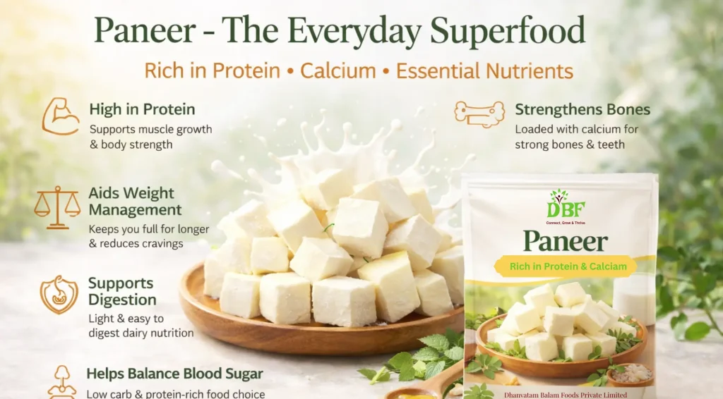 Paneer benifits