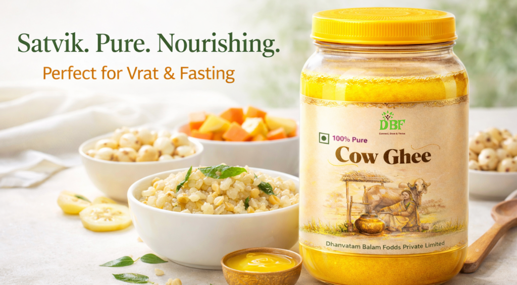 Satvik Pure and nourishing ghee for vrat & fasting